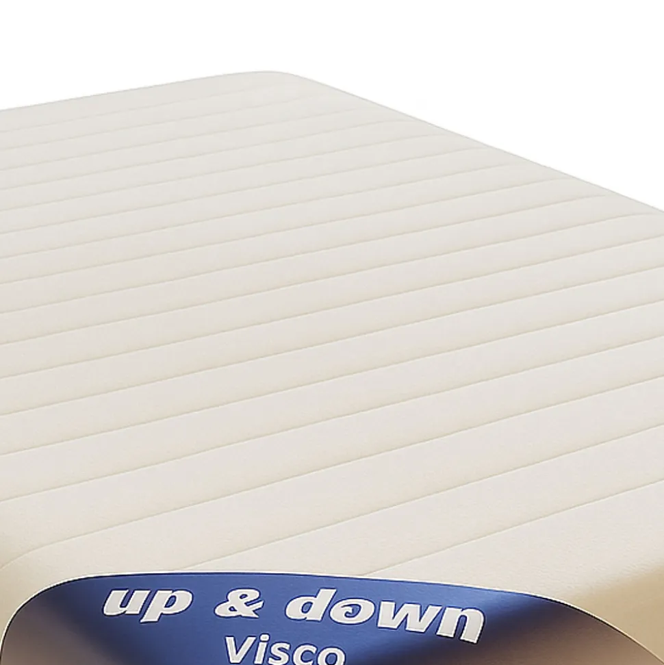 Matelas contact Mémoire de Forme 58 Kg/m3 80x200 x 19,5 cm Très Ferme - Spécial Sommier Electrique - 5 Zones de Confort - Noyau Mo