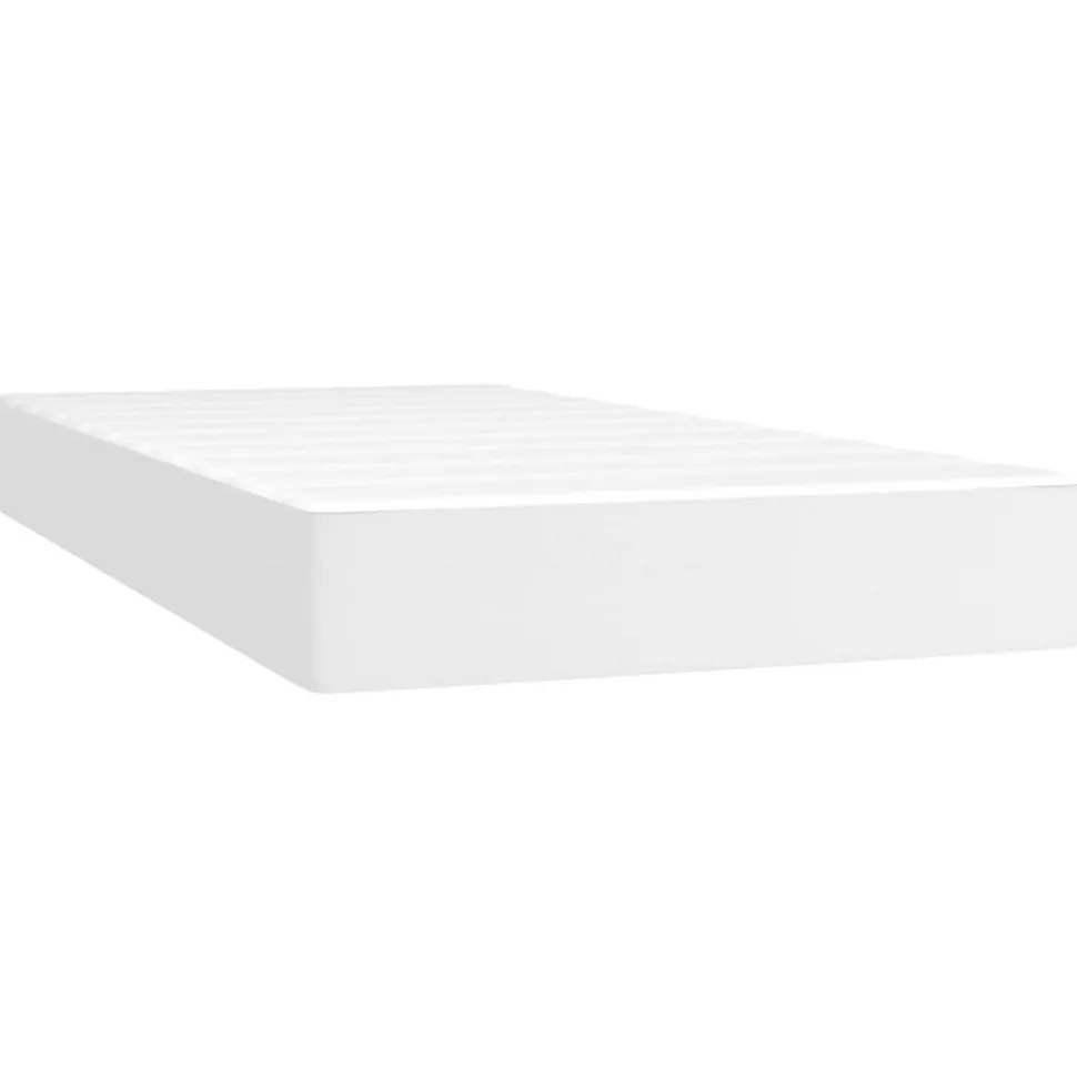 Matelas de lit à ressorts ensachés fermeté moyenne blanc 120x190x20 cm vidaXL