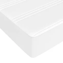 Matelas de lit à ressorts ensachés fermeté moyenne blanc 120x190x20 cm vidaXL