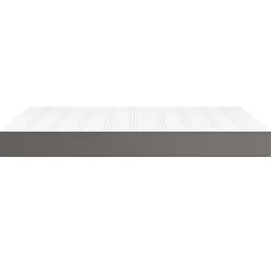 Matelas de lit à ressorts ensachés fermeté moyenne Gris 140x190x20cm Similicuir vidaXL