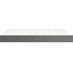 Matelas de lit à ressorts ensachés fermeté moyenne Gris 140x190x20cm Similicuir vidaXL