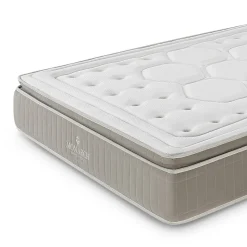 Matelas Deluxe Crown - Ressorts Ensachés Taille 190 x 140 cm Hauteur 28 cm