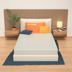 Matelas déhoussable 180x200 Hauteur 14 cm - en Waterfoam, orthopédique, indéformable. Sim