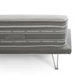 Matelas double Dgiudic, orthopédique en mousse à mémoire de forme et microressorts ensachés,, 120x190h37 cm