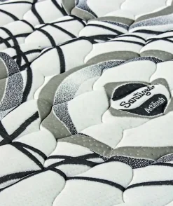 Matelas double Dmelos, matelas en mousse à mémoire de forme et Waterfoam, anti-acariens et hypoallergénique, 160x190h 22 cm