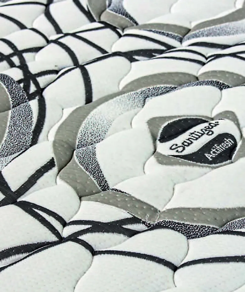 Matelas double Dmelos, matelas en mousse à mémoire de forme et Waterfoam, anti-acariens et hypoallergénique, 160x190h 22 cm