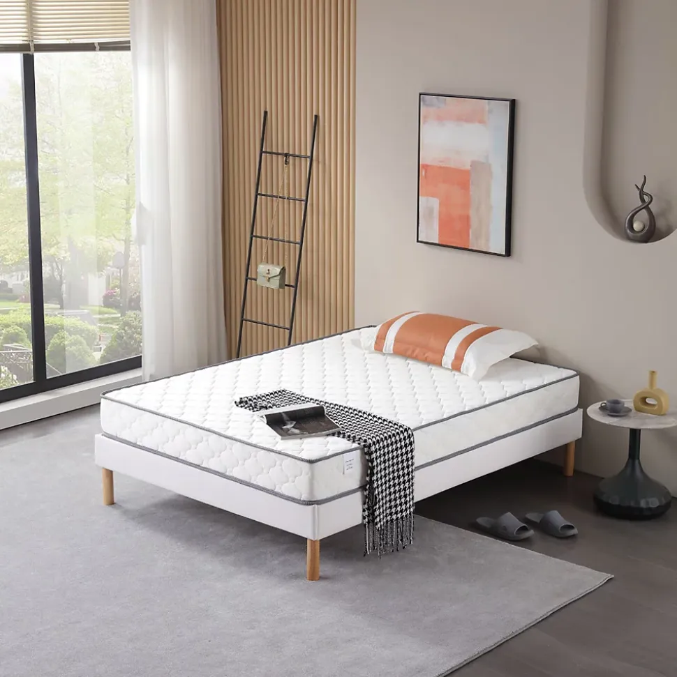 Matelas Doux Rêve 160x200 - Ferme - 18 cm - Confort Optimal - Usage Quotidien - Oreiller à Mémoire de Forme Inclus