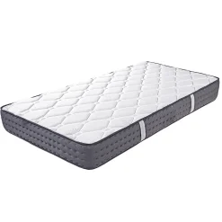 Matelas ELYA en mousse, réversible 3D avec face été/ hiver, mémoire de forme, indépendance du couchage- 90 X 190 X 20 cm