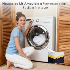 Matelas en mousse à mémoire de forme 90 x 200 cm , épaisseur 21 cm