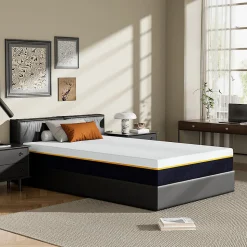 Matelas en mousse à mémoire de forme 90 x 190 cm , épaisseur 17 cm