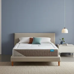 Matelas en mousse Cloud Graph 180 x 105 cm, hauteur 28 cm. Tencel et graphène pour régulation thermique et soutien ergonomique.