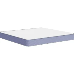 Matelas en mousse moyennement doux 200x200 cm vidaXL