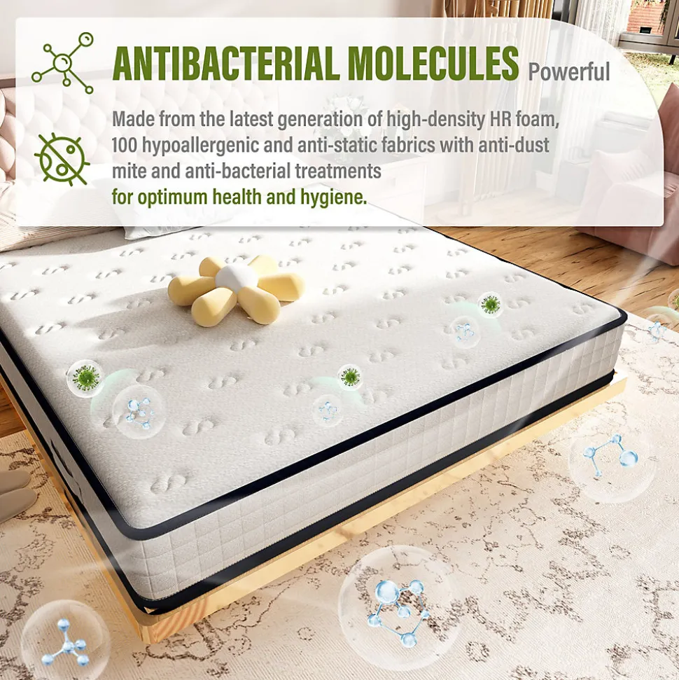 Matelas en mousse 90x200cm, Épaisseur 22 cm