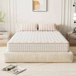 Matelas en Mousse 140x190cm,Épaisseur 18cm