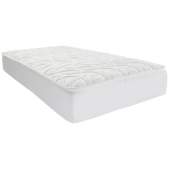 Matelas Enfant/Bébé Climatisé - 1 Face Été Fraîche et 1 Face Hiver Ouatinée - Anti-acarien - Oeko-Tex - Fabrication française