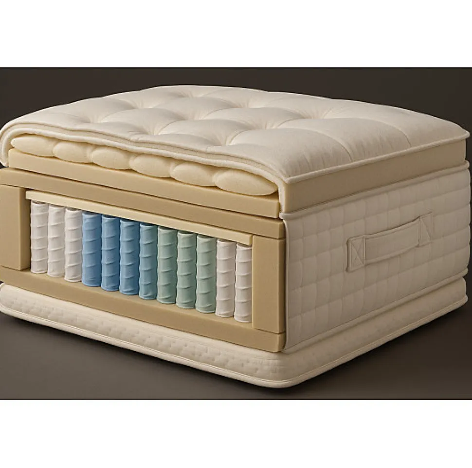 Matelas Essenzia HERITAGE 1200 RESSORTS MOELLEUX 180x190 Ressorts