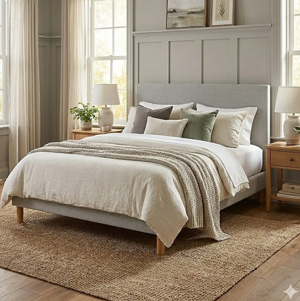 Matelas Essenzia LEVITATION Très Ferme 1000 + Sommier Tradition Graphic 13 cm + Pieds 180x220 Anthracite Ressorts