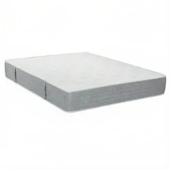 Matelas Essenzia LEVITATION Très Ferme 1000 + Sommier Tradition Graphic 13 cm + Pieds 180x210 Gris clair Ressorts
