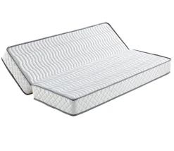Matelas ferme clic clac 130x190 15 cm - dim assise 60 cm - 5 zones de confort - usage quotidien - confort optimal - facile entret
