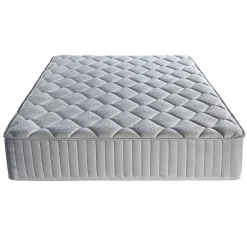 Matelas memoryplus a Ressorts Ensaches + 3,5 cm contact latex à 70 % en 70 Kg/m3 - 140x200 Hauteur +/- 22,5 cm - Accueil Ferme -