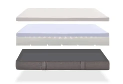 Matelas Mousse à memoire de forme Max One Orthopedique Dehoussable Multizone - 180X200 - Moonia