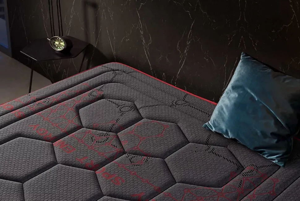 Matelas Mousse à memoire de forme Hexaflex Moon 27cm, 160x200cm - Moonia