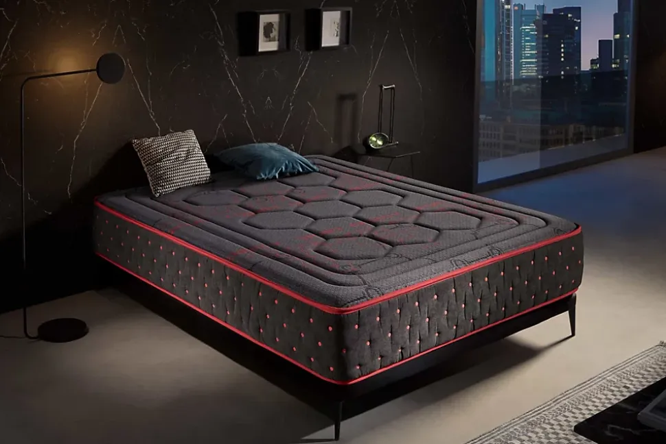 Matelas Mousse à memoire de forme Hexaflex Moon 27cm, 160x200cm - Moonia