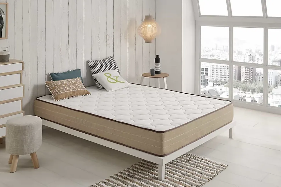 Matelas Mousse Bamboo Fresh 21cm 150x200cm - Moonia