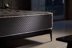 Matelas Mousse Premium Black Multizone, 27cm, 160x200cm - Moonia