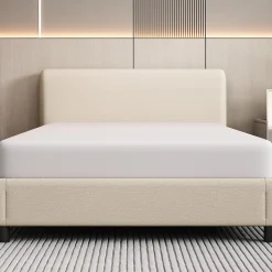 Matelas mousse 90x200 cm - Matelas H3, respirant et antidérapant - Mousse - Sans matelas - Blanc