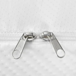 Matelas mousse 90x200 cm - Matelas H3, respirant et antidérapant - Mousse - Sans matelas - Blanc