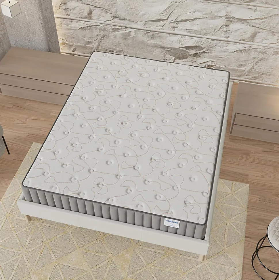 Matelas Mousse 140x190 cm ORIONIS Accueil Mémoire de forme épaisseur 22 cm