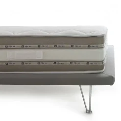 Matelas mousse 160x190 cm Talamo Italia accueil dynamique soutien medium epaisseur 27 cm Non specifie zones housse de matelas