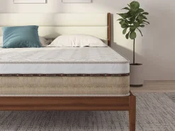 Matelas mousse 80x200 cm Talamo Italia accueil dynamique soutien moelleux epaisseur 25 cm housse de matelas