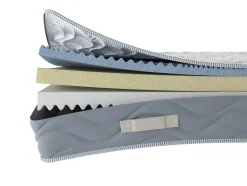 Matelas mousse 180x200 cm Talamo Italia accueil dynamique soutien moelleux epaisseur 25 cm oreiller(s)