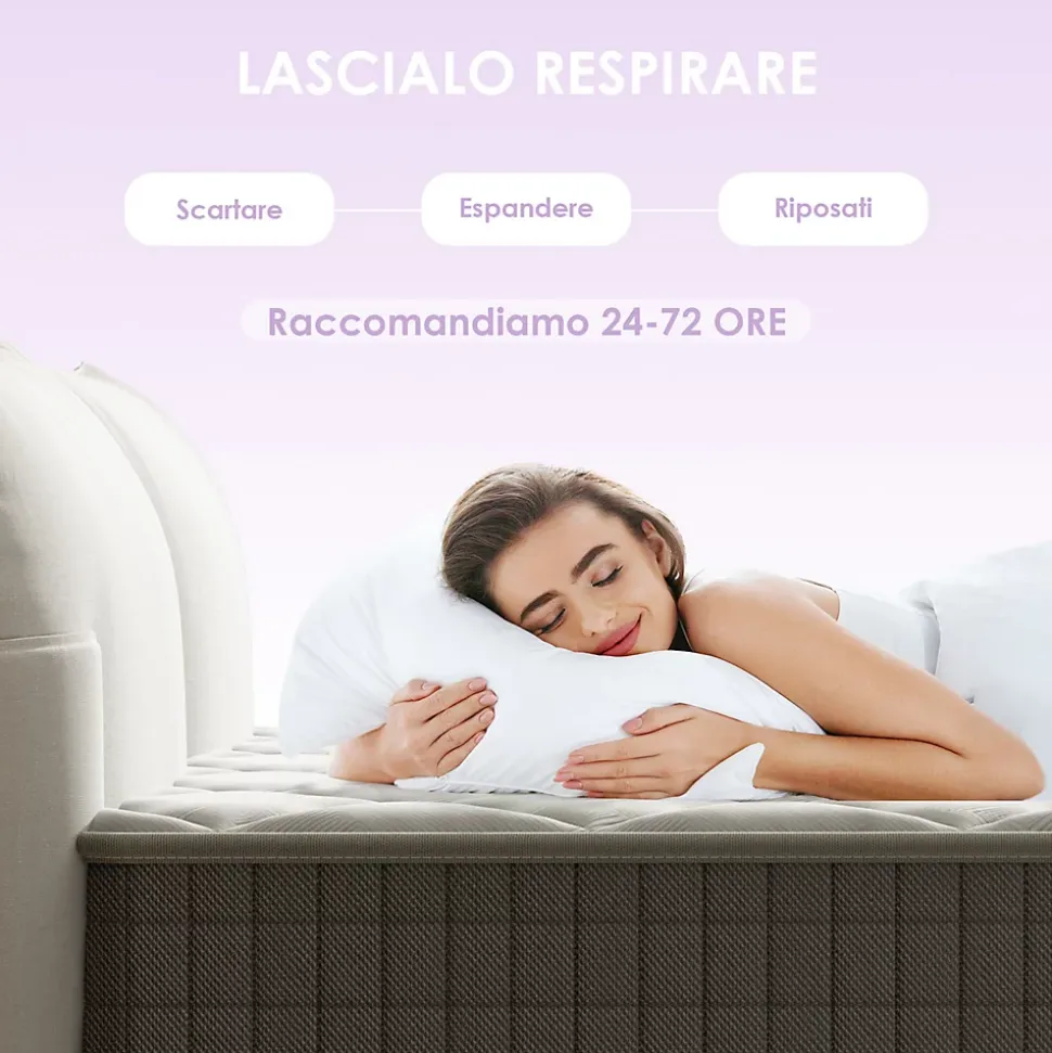 Matelas mousse 90x190 cm,Épaisseur 30 cm,Fermeté Moyenne,Respirant et Réversible