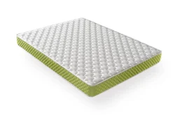 Matelas Mousse 135x190 Evergreen, Ferme, Réversible, Côté Été/hiver, H15 Cm