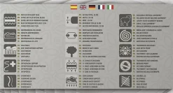 Matelas mousse 140x190 Imperial Cachemire, 25 cm, confort multizone, accueil moelleux, ferme, anti-acarien et hypoallergénique