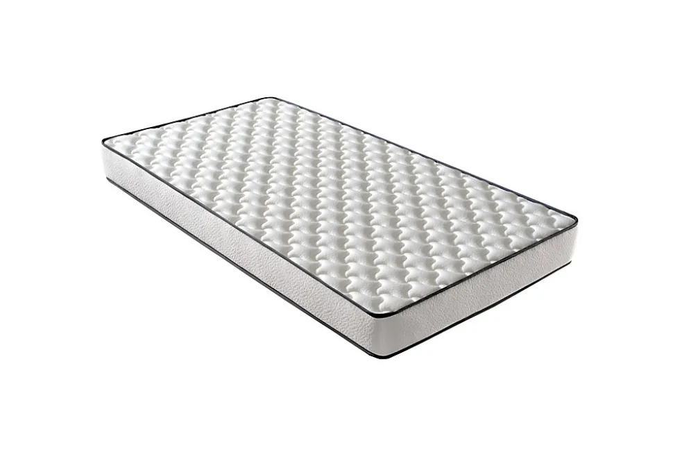 Matelas Mousse 90x200 New York, Ferme, Réversible, Côté Été/hiver, H15 Cm