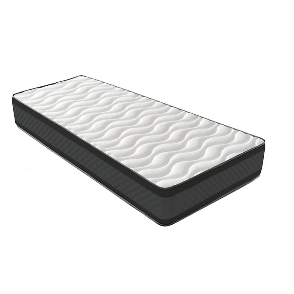 Matelas Mousse 90x190 Onyx, Ferme, Réversible, Côté Été/hiver, H20 Cm