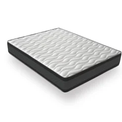 Matelas Mousse 160x200 Onyx, Ferme, Réversible, Côté Été/hiver, H20 Cm