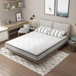 Matelas mousse 140x190cm, mousse Confort ferme Epaisseur 22 cm