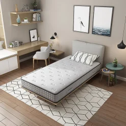 Matelas mousse 90x190cm, mousse Confort ferme Epaisseur 22 cm