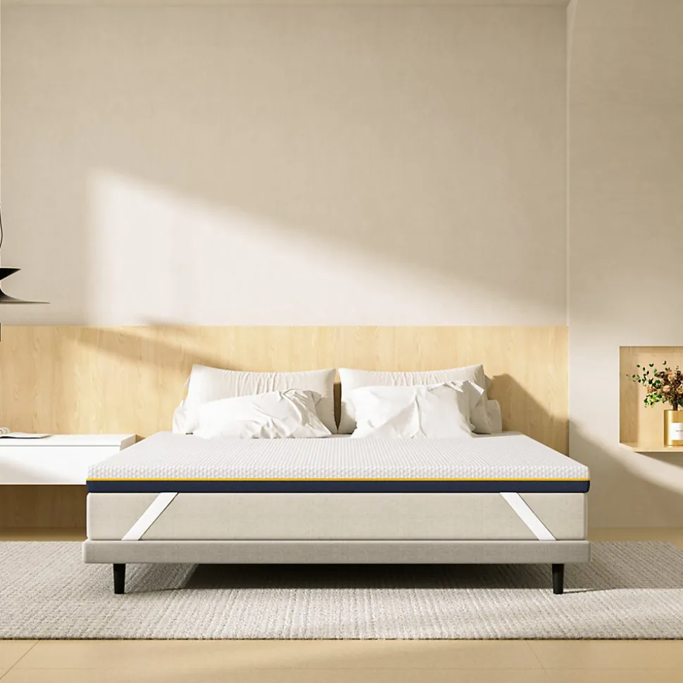 Matelas, épaisseur 180 x 200 x 7,5 cm, mousse à mémoire de forme, ergonomique, lavable, antiallergique