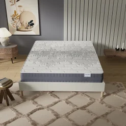 Matelas Polaris - Mousse Graphène à Mémoire de Forme- Fraîcheur -Régulation Thermique - (140 x 190 cm) -Épaisseur 22cm