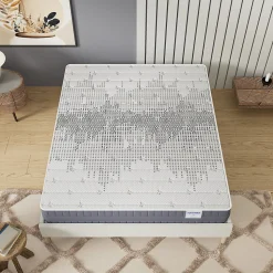 Matelas Polaris - Mousse Graphène à Mémoire de Forme- Fraîcheur -Régulation Thermique - (140 x 190 cm) -Épaisseur 22cm