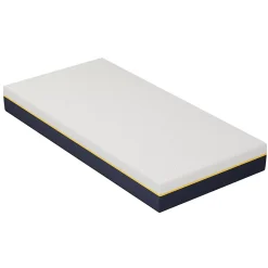 Matelas pour adulte 90 x 200 cm, épaisseur 21 cm (mousse à mémoire de forme + fibres de charbon de bambou)