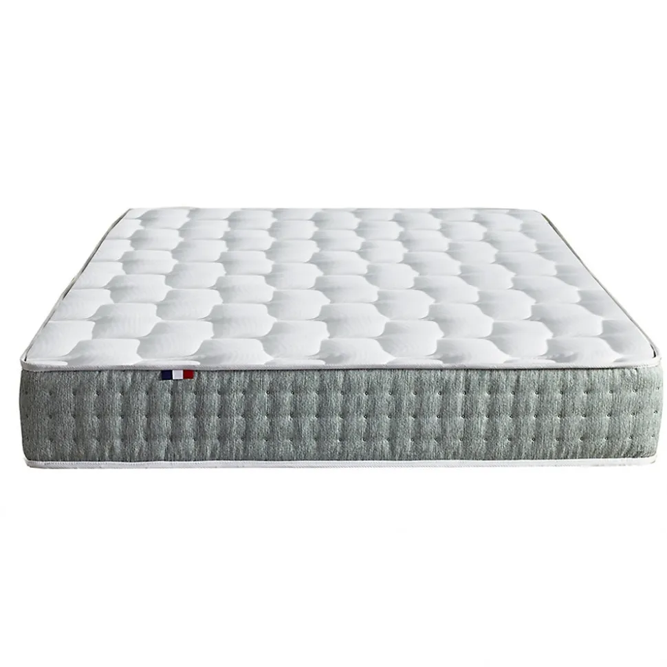 Matelas ressort 7 zones face hiver/été 180x200