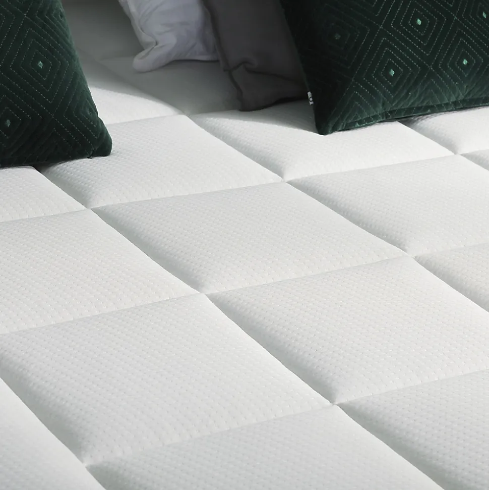 Matelas ressort 1600x2000 cm id literie soutien ferme accueil souple 7 zones epaisseur 30 cm protege-matelas