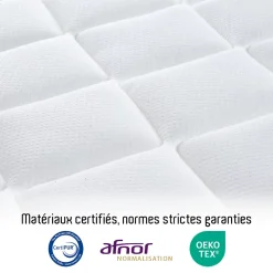 Matelas Ressorts Bartoldi 180x200 cm Accueil Mousse supersoft